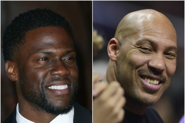 Kevin Hart,, Lavar Ball Kevin Hart,, Lavar Ball
