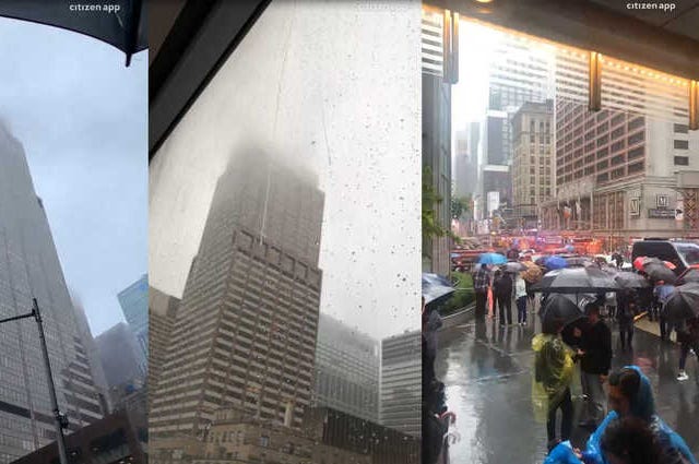 helicopter crash in Midtown, Manhattan
