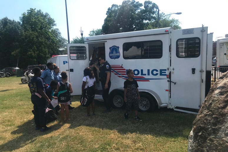 National Night Out emphasized respect between police and the community. National Night Out emphasized respect between police and the community.