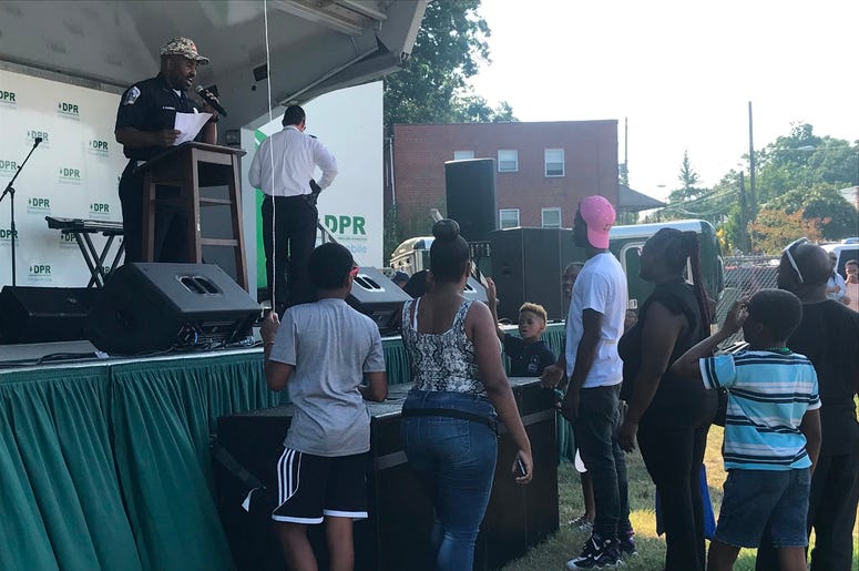 National Night Out emphasized respect between police and the community. National Night Out emphasized respect between police and the community.