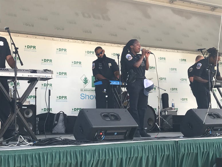 National Night Out performance. National Night Out performance.