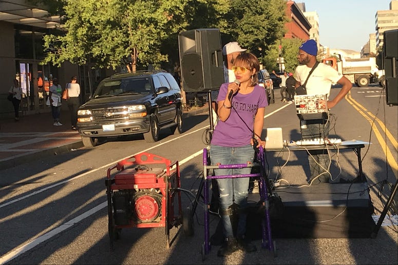 The Million Moe March advocated for an end to gun violence and DC statehood. The Million Moe March advocated for an end to gun violence and DC statehood.