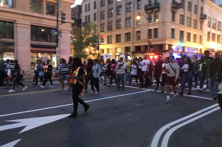 The Million Moe March advocated for an end to gun violence and DC statehood. The Million Moe March advocated for an end to gun violence and DC statehood.