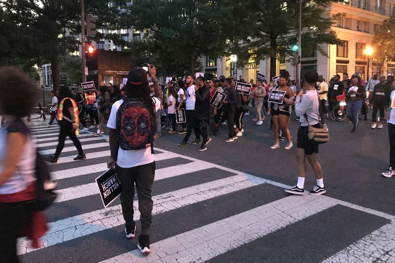 The Million Moe March advocated for an end to gun violence and DC statehood. The Million Moe March advocated for an end to gun violence and DC statehood.