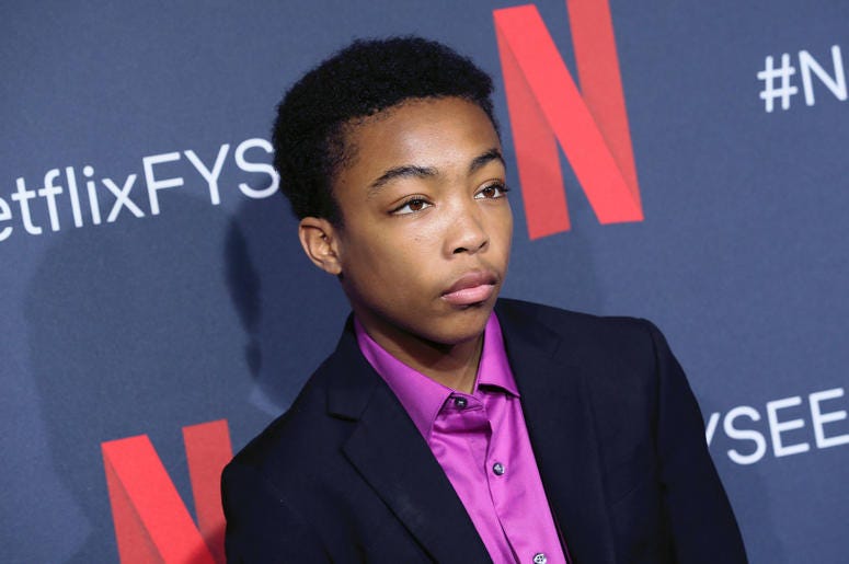 Asante Blackk is nominated for an Emmy. Asante Blackk is nominated for an Emmy.
