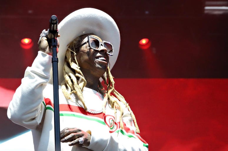 Lil Wayne, Nipsey Hussle and more will be honored by Pandora for Black Music Month. Lil Wayne, Nipsey Hussle and more will be honored by Pandora for Black Music Month.
