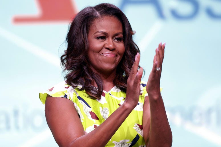 Michelle Obama is launching an IG TV series highlighting college students. Michelle Obama is launching an IG TV series highlighting college students.
