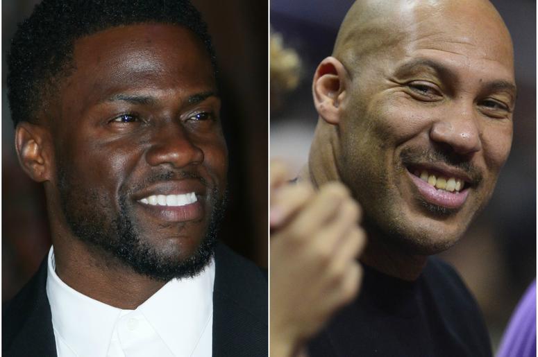 Kevin Hart,, Lavar Ball Kevin Hart,, Lavar Ball