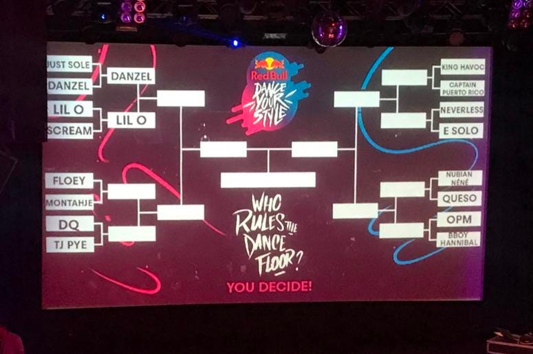 Red Bull Dance Your Style competition allowed dancers from the area to go head to head. Red Bull Dance Your Style competition allowed dancers from the area to go head to head.