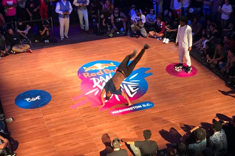 Red Bull Dance Your Style competition allowed dancers from the area to go head to head. Red Bull Dance Your Style competition allowed dancers from the area to go head to head.