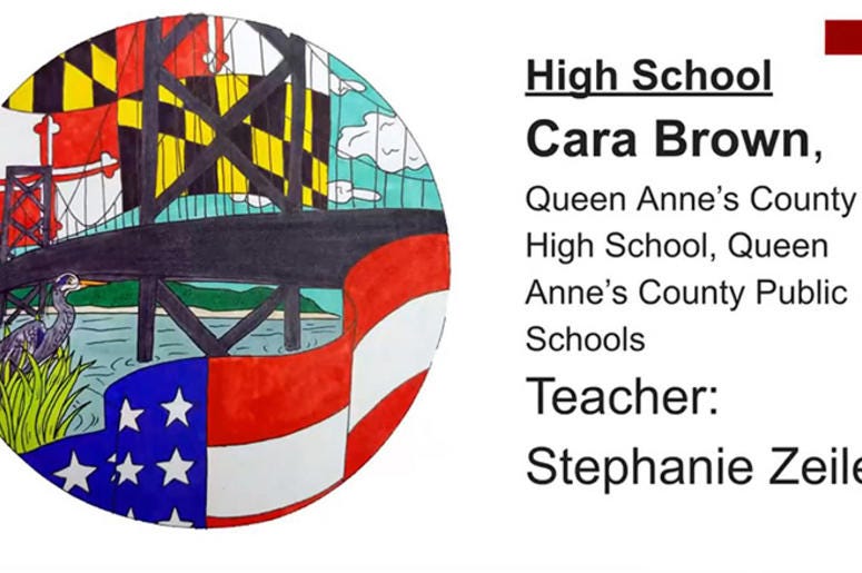 Maryland Vote Sticker Design