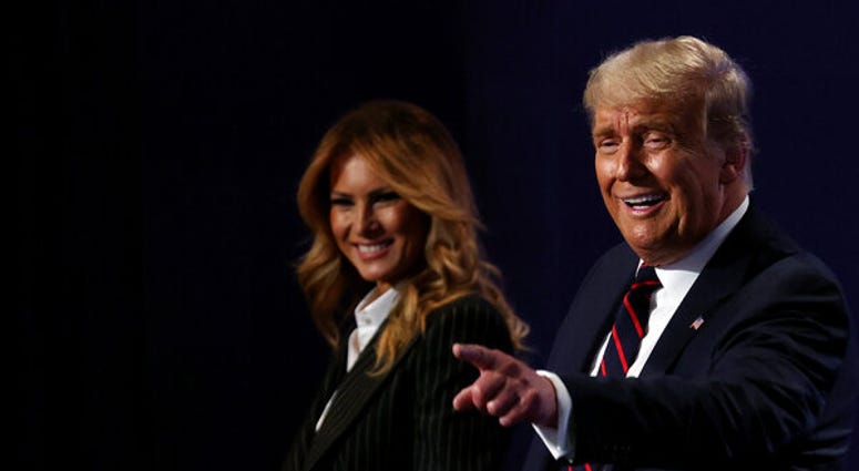 Donald and Melania Trump