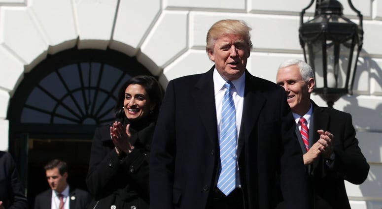 Seema Verma and Trump Getty Images