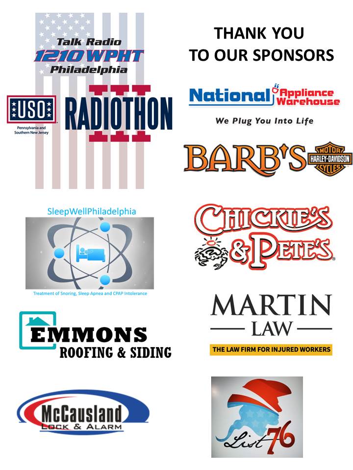 USO Radiothon Sponsors