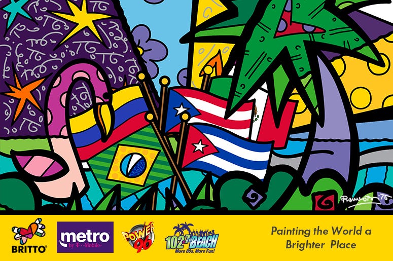 Hispanic Heritage Month with Metro by T-Mobile & BRITTO!