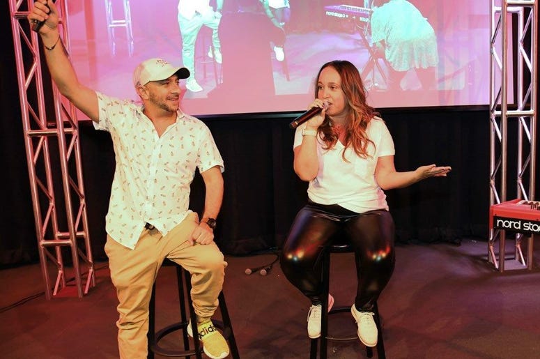 Charlie Puth Lucy Lopez and DJ Zog at Power 96 Miami Charlie Puth Lucy Lopez and DJ Zog at Power 96 Miami