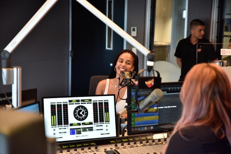 Jorja Smith at Power 96 Studio Jorja Smith at Power 96 Studio