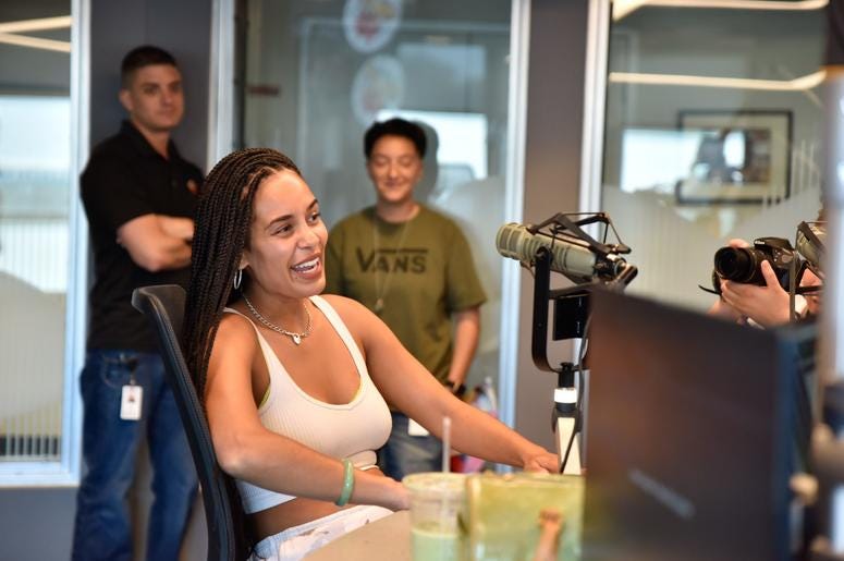 Jorja Smith at Power 96 Studio Jorja Smith at Power 96 Studio
