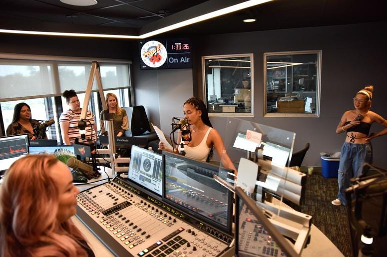 Jorja Smith at Entercom Communications Corp Miami Power 96 Jorja Smith at Entercom Communications Corp Miami Power 96