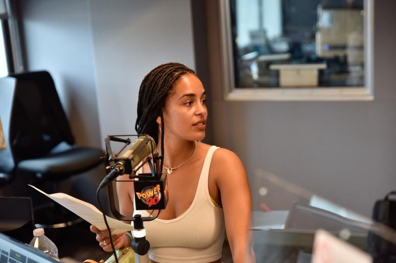 Jorja Smith at Entercom Miami Power 96 Jorja Smith at Entercom Miami Power 96