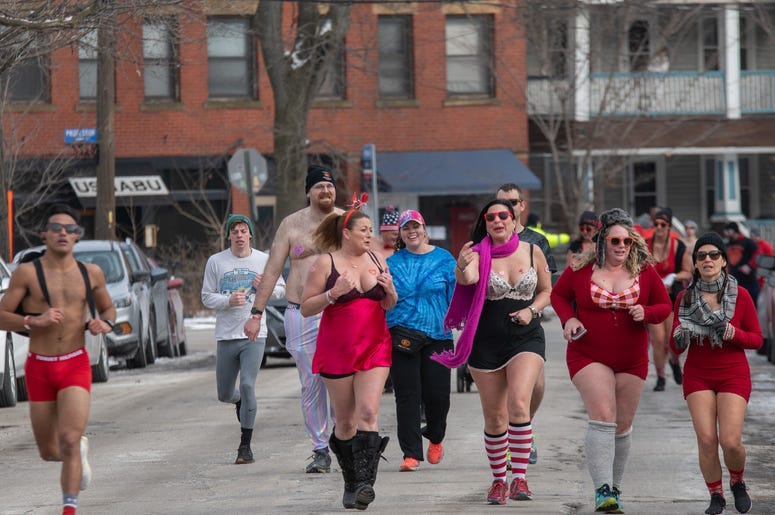 Cupid's Undie Run Cleveland 2020