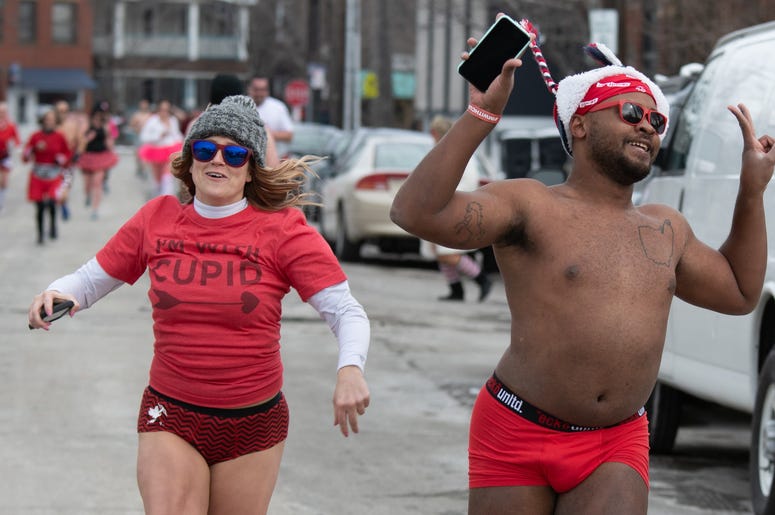 Cupid's Undie Run Cleveland 2020