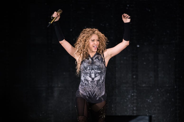 NEW YORK, NY - AUGUST 10: Shakira performs in concert at Madison Square Garden on August 10, 2018 in New York City. (Photo by Noam Galai/Getty Images)