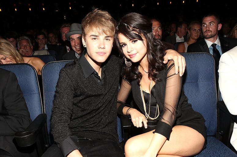 LOS ANGELES, CA - JULY 13: Singers Justin Bieber and Selena Gomez attend The 2011 ESPY Awards at Nokia Theatre L.A. Live on July 13, 2011 in Los Angeles, California. (Photo by Christopher Polk/Getty Images for ESPN)