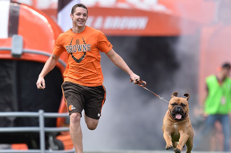 Browns mascot swagger RIP