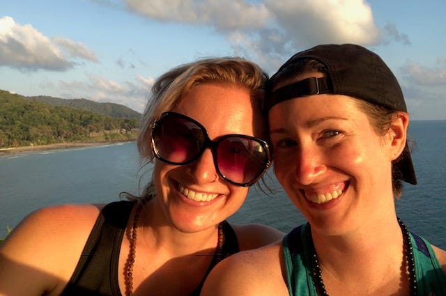 Kelly and her girlfriend, Lauren Kelly and her girlfriend, Lauren