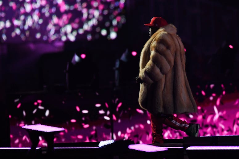 Feb 3, 2019; Atlanta, GA, USA; Recording artist Big Boi performs during the halftime show in Super Bowl LIII at Mercedes-Benz Stadium. Mandatory Credit: Dale Zanine-USA TODAY Sports Feb 3, 2019; Atlanta, GA, USA; Recording artist Big Boi performs during the halftime show in Super Bowl LIII at Mercedes-Benz Stadium. Mandatory Credit: Dale Zanine-USA TODAY Sports