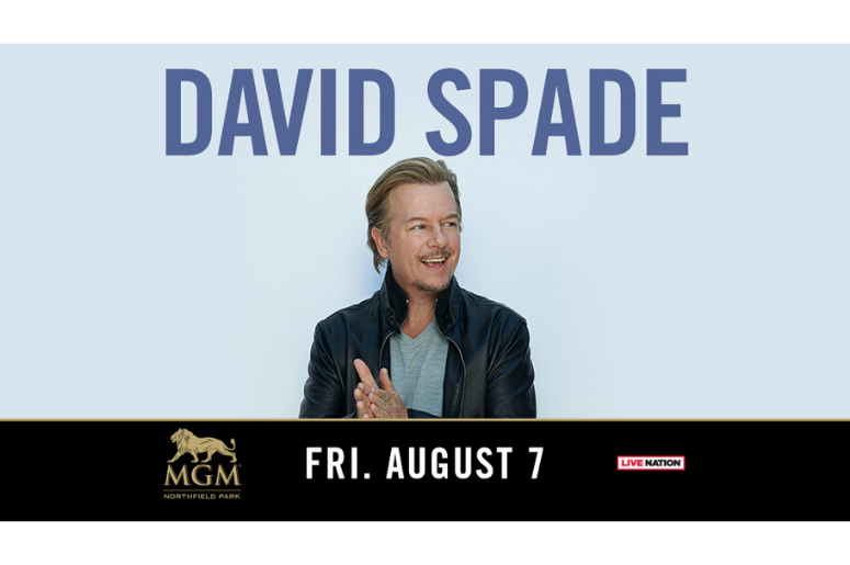 David Spade Friday, August 7 8 p.m. MGM Northfield Park - Center Stage