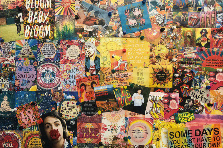 A mood board I created while snowed in!