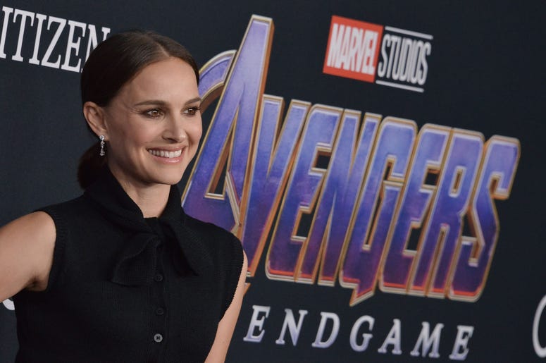 Natalie Portman arrives at Marvel Studios' "Avengers: Endgame" World Premiere held at the Los Angeles Convention Center in Los Angeles, CA on Monday, April 22, 2019. (Photo By Sthanlee B. Mirador/Sipa USA) Natalie Portman arrives at Marvel Studios' "Avengers: Endgame" World Premiere held at the Los Angeles Convention Center in Los Angeles, CA on Monday, April 22, 2019. (Photo By Sthanlee B. Mirador/Sipa USA)