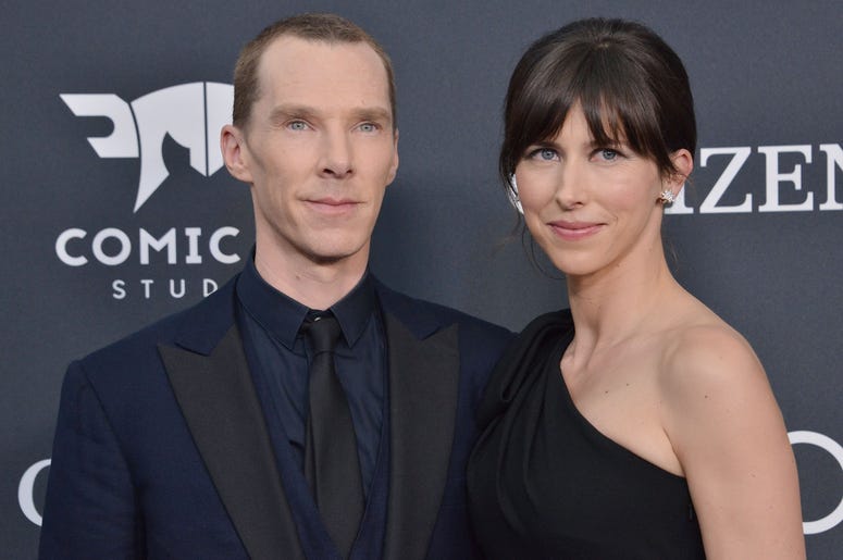 (L-R) Benedict Cumberbatch and Sophie Hunter at Marvel Studios' "Avengers: Endgame" World Premiere held at the Los Angeles Convention Center in Los Angeles, CA on Monday, April 22, 2019. (Photo By Sthanlee B. Mirador/Sipa USA) (L-R) Benedict Cumberbatch and Sophie Hunter at Marvel Studios' "Avengers: Endgame" World Premiere held at the Los Angeles Convention Center in Los Angeles, CA on Monday, April 22, 2019. (Photo By Sthanlee B. Mirador/Sipa USA)