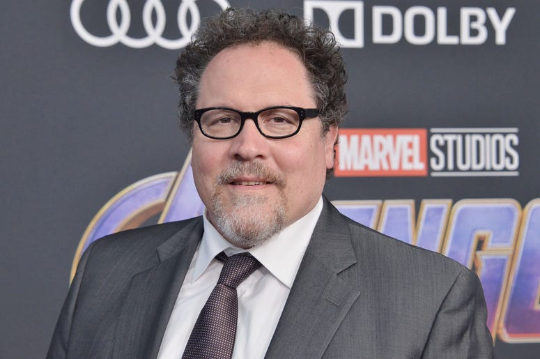 Jon Favreau arrives at Marvel Studios' "Avengers: Endgame" World Premiere held at the Los Angeles Convention Center in Los Angeles, CA on Monday, April 22, 2019. (Photo By Sthanlee B. Mirador/Sipa USA) Jon Favreau arrives at Marvel Studios' "Avengers: Endgame" World Premiere held at the Los Angeles Convention Center in Los Angeles, CA on Monday, April 22, 2019. (Photo By Sthanlee B. Mirador/Sipa USA)