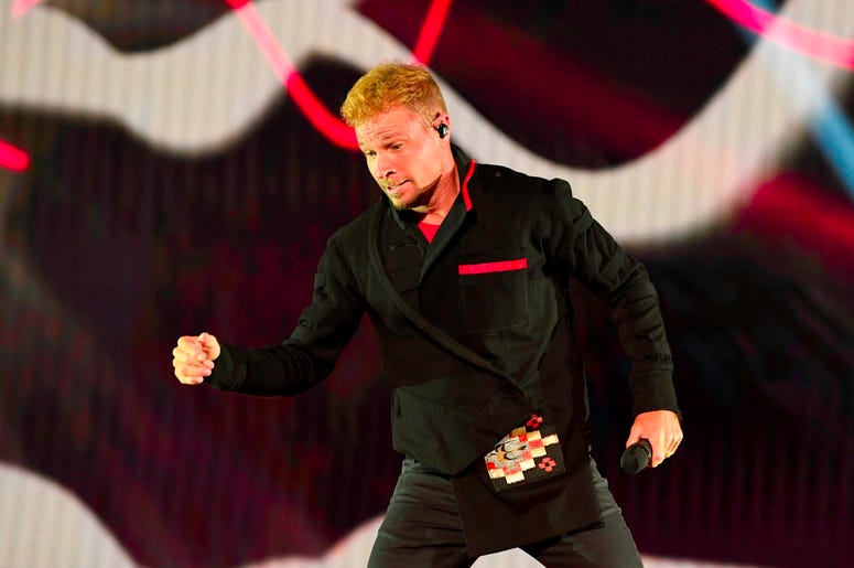 SUNRISE, FL- AUGUST 24: Brian Littrell performs at the Backstreet Boys DNA World Tour at BB&T Center in Sunrise, Florida on 8/24/2019. (Photo by Ron Elkman/USA TODAY NETWORK/Sipa USA) SUNRISE, FL- AUGUST 24: Brian Littrell performs at the Backstreet Boys DNA World Tour at BB&T Center in Sunrise, Florida on 8/24/2019. (Photo by Ron Elkman/USA TODAY NETWORK/Sipa USA)