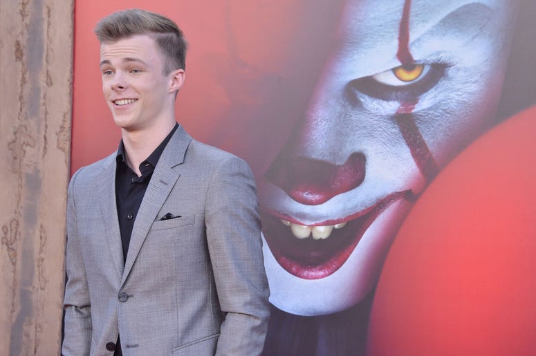 Nicholas Hamilton arrives at the Warner Bros. Pictures' IT CHAPTER TWO Premiere held at the Regency Village Theatre in Westwood, CA on Monday, August 26, 2019. (Photo By Sthanlee B. Mirador/Sipa USA) Nicholas Hamilton arrives at the Warner Bros. Pictures' IT CHAPTER TWO Premiere held at the Regency Village Theatre in Westwood, CA on Monday, August 26, 2019. (Photo By Sthanlee B. Mirador/Sipa USA)