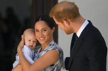 Prince Harry & Meghan Markle with son Archie Prince Harry & Meghan Markle with son Archie