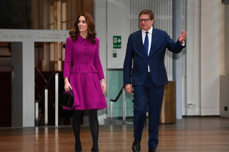 1/16/2019 - The Duchess of Cambridge arrives at the Royal Opera House in London where she will see the costume department and meet the Royal Ballet principal dancers. (Photo by PA Images/Sipa USA) *** US Rights Only *** 1/16/2019 - The Duchess of Cambridge arrives at the Royal Opera House in London where she will see the costume department and meet the Royal Ballet principal dancers. (Photo by PA Images/Sipa USA) *** US Rights Only ***