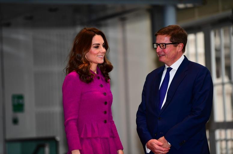 1/16/2019 - The Duchess of Cambridge arrives at the Royal Opera House in London where she will see the costume department and meet the Royal Ballet principal dancers. (Photo by PA Images/Sipa USA) *** US Rights Only *** 1/16/2019 - The Duchess of Cambridge arrives at the Royal Opera House in London where she will see the costume department and meet the Royal Ballet principal dancers. (Photo by PA Images/Sipa USA) *** US Rights Only ***