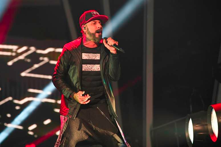 SUNRISE, FL- AUGUST 24: A.J. McLean performs at the Backstreet Boys DNA World Tour at BB&T Center in Sunrise, Florida on 8/24/2019. (Photo by Ron Elkman/USA TODAY NETWORK/Sipa USA) SUNRISE, FL- AUGUST 24: A.J. McLean performs at the Backstreet Boys DNA World Tour at BB&T Center in Sunrise, Florida on 8/24/2019. (Photo by Ron Elkman/USA TODAY NETWORK/Sipa USA)