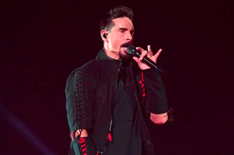 SUNRISE, FL- AUGUST 24: Kevin Richardson performs at the Backstreet Boys DNA World Tour at BB&T Center in Sunrise, Florida on 8/24/2019. (Photo by Ron Elkman/USA TODAY NETWORK/Sipa USA) SUNRISE, FL- AUGUST 24: Kevin Richardson performs at the Backstreet Boys DNA World Tour at BB&T Center in Sunrise, Florida on 8/24/2019. (Photo by Ron Elkman/USA TODAY NETWORK/Sipa USA)