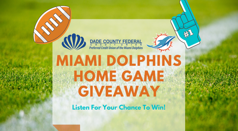 Miami Dolphins Home Game Giveaway