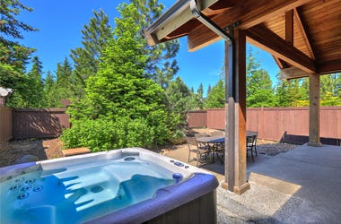 Backyard Hot Tub