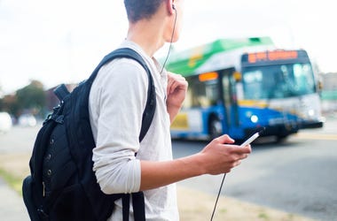 Bus at Bus Stop