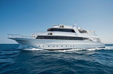 Luxury Yacht luxury yacht on the water