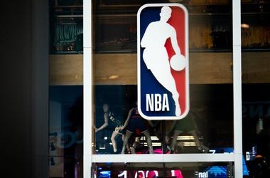 NBA Logo NBA Logo On Storefront