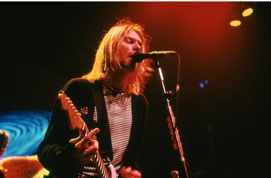 Kurt Cobain from Nirvana performs in Concert on November 14, 1993 at New York Coliseum Kurt Cobain from Nirvana performs in Concert on November 14, 1993 at New York Coliseum