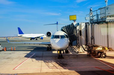 Airplane At Gate